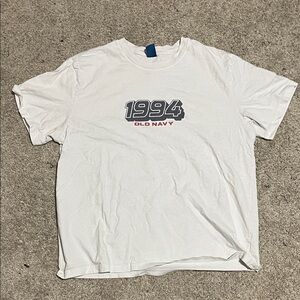 Old Navy White 1994 Graphic Tee